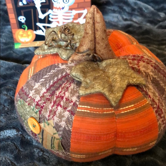 decorative pumpkin & box - Picture 2 of 4